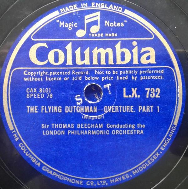 The London Philharmonic Orchestra, Sir Thomas Beecham - The Flying Dutchman / Tannhauser