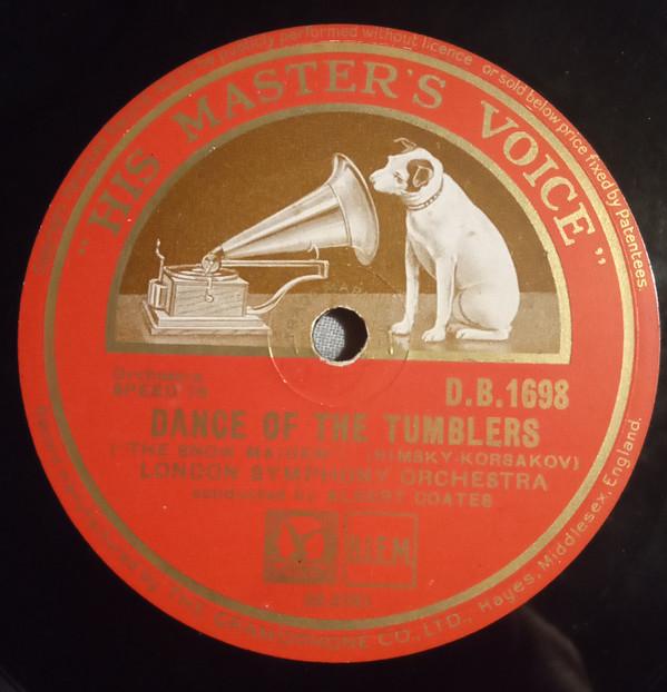 The London Symphony Orchestra, Albert Coates - Dance Of The Tumblers / Storm Music