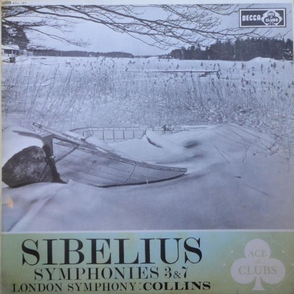The London Symphony Orchestra, Jean Sibelius, Anthony Collins (2) - Symphonies 3 & 7