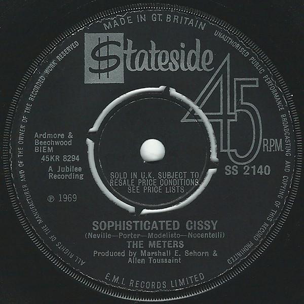 The Meters - Sophisticated Cissy / Sehorns Farms