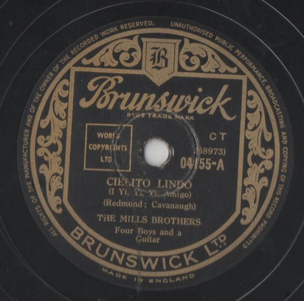 The Mills Brothers - Cielito Lindo (I Yi, Yi, Yi, Amigo) / Lazy River