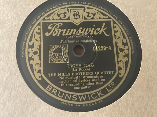 The Mills Brothers - Tiger Rag /  Nobody's Sweat Heart 
