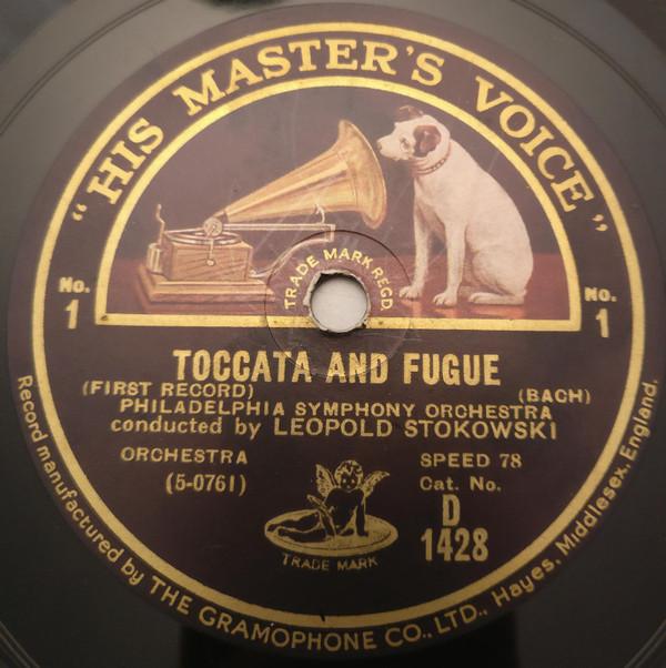 The Philadelphia Orchestra, Leopold Stokowski - Toccata And Fugue
