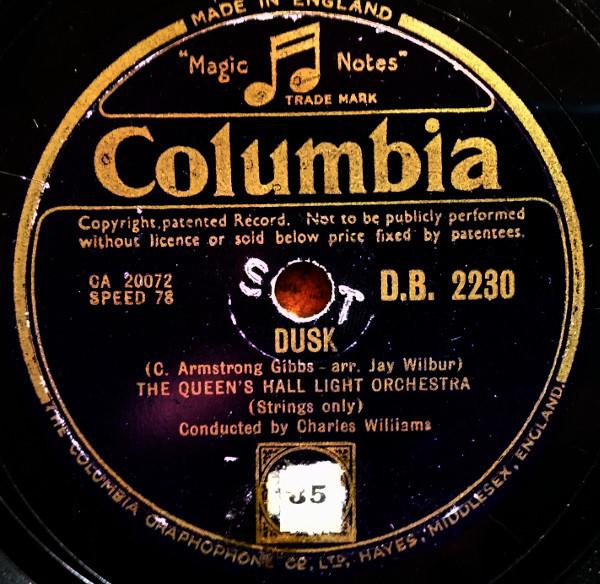 The Queen's Hall Light Orchestra - Dusk / Rustle Of Spring