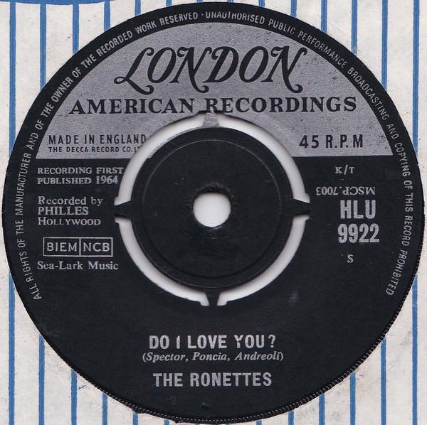 The Ronettes - Do I Love You?