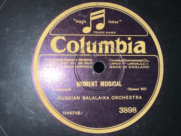 The Russian Balalaika Orchestra - Moment Musical / Mazurka 