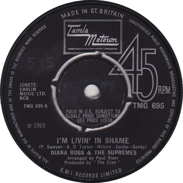 The Supremes - I'm Livin' In Shame