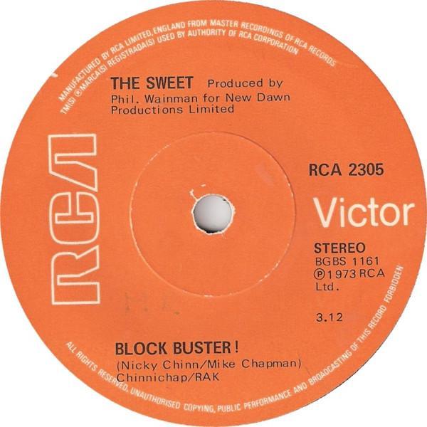 The Sweet - Block Buster !