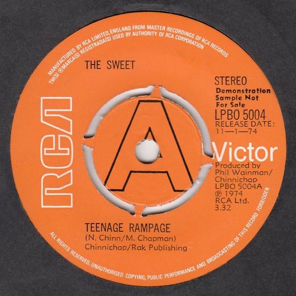 The Sweet - Teenage Rampage