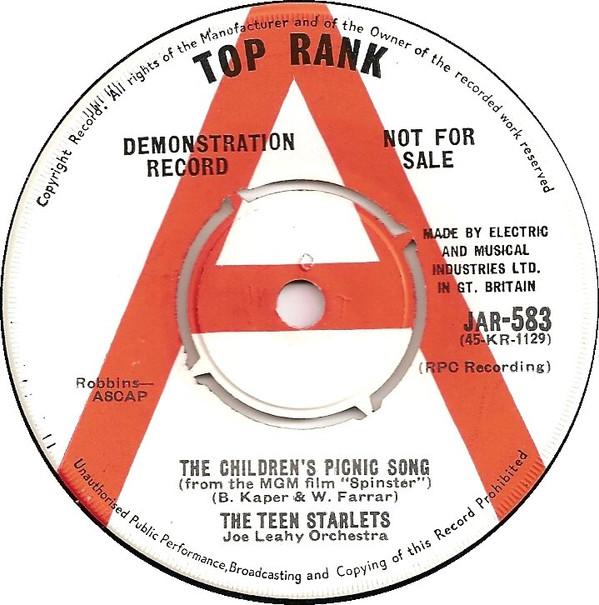 The Teen Starlets - The Children's Picnic Song