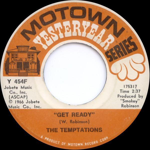 The Temptations - Get Ready / Ain't Too Proud To Beg