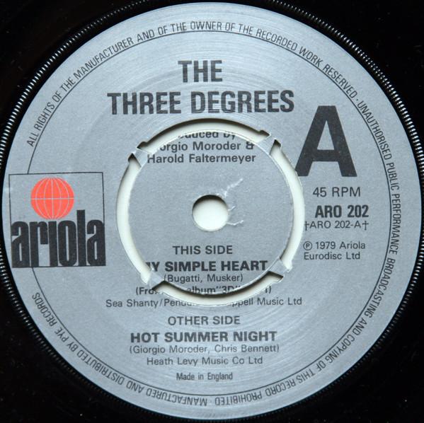 The Three Degrees - My Simple Heart