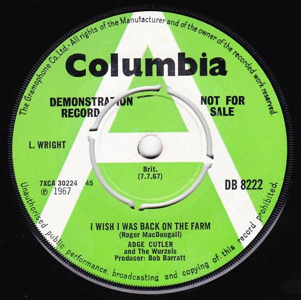The Wurzels, Adge Cutler - I Wish I Was Back On The Farm
