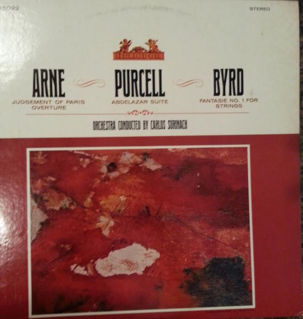 Thomas Arne, Henry Purcell, William Byrd, The M-G-M Chamber Orchestra, Carlos Surinach - Judgement of Paris Overture / Abdelazar Suite / Fantasie No. 1 for Strings