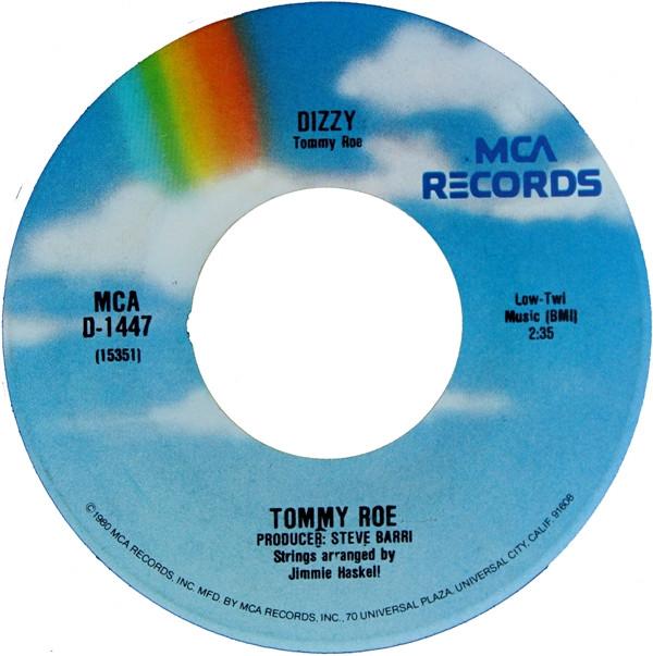 Tommy Roe - Dizzy / Hooray For Hazel