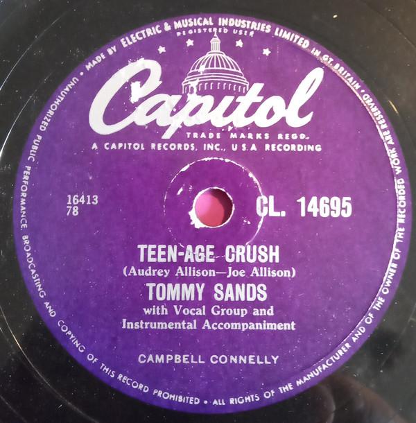 Tommy Sands - Teen-Age Crush / Hep Dee Hootie