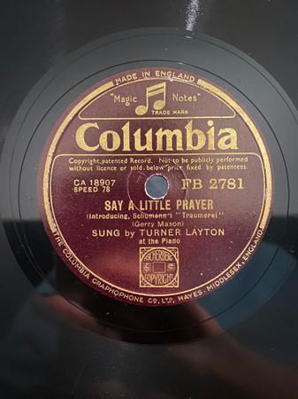 Turner Layton - Say A Little Prayer / Bless This House