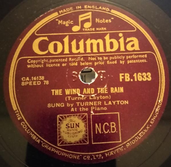 Turner Layton - The Wind And The Rain / Christopher Robin Is Saying His Prayers