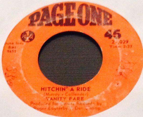 Vanity Fare - Hitchin' A Ride / Man Child
