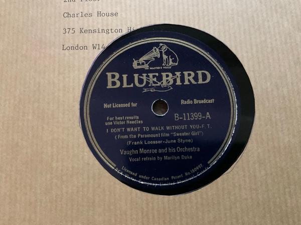 Vaughn Monroe And His Orchestra - I Didn’t Want To Walk Without You