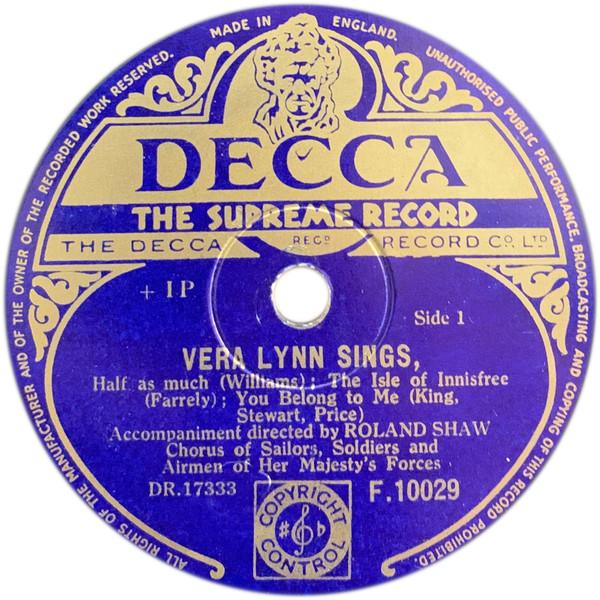 Vera Lynn - Vera Lynn Sings