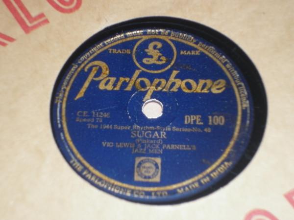 Vic Lewis and Jack Parnell's Jazz Men - Why Begin Again / Sugar