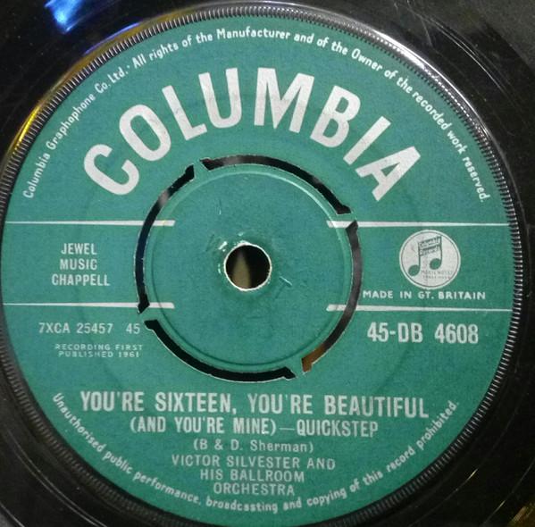 Victor Silvester and His Ballroom Orchestra - You're Sixteen, You're Beautiful (And You're Mine) - Quickstep