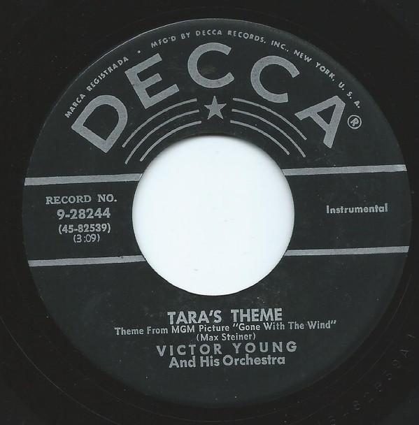 Victor Young And His Orchestra - Tara's Theme / Elizabeth And Essex