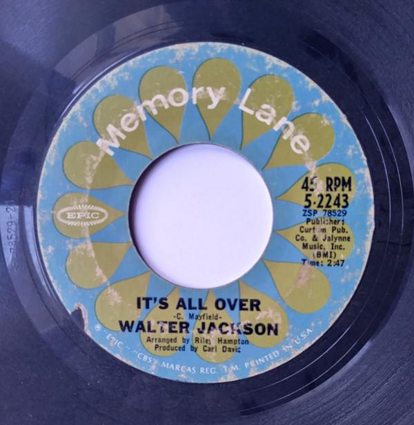 Walter Jackson - It's All Over / Suddenly I'm All Alone