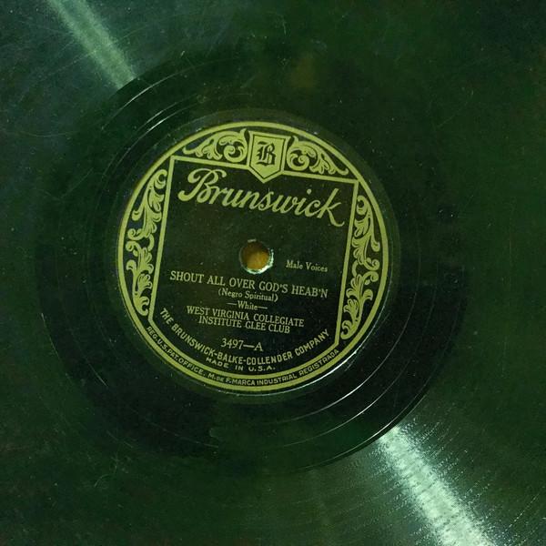 West Virginia Collegiate Institute Glee Club - Shout All Over God's Heab'n / I'm So Glad Trouble Don't Last Always
