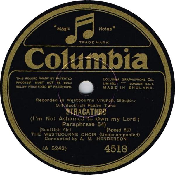 Westbourne Choir - Stracathro / Coleshill