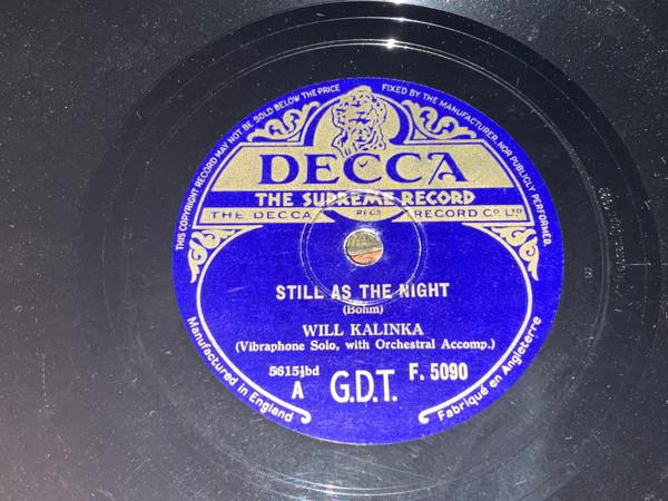 Will Kalinka - Still As The Night / Standchen 