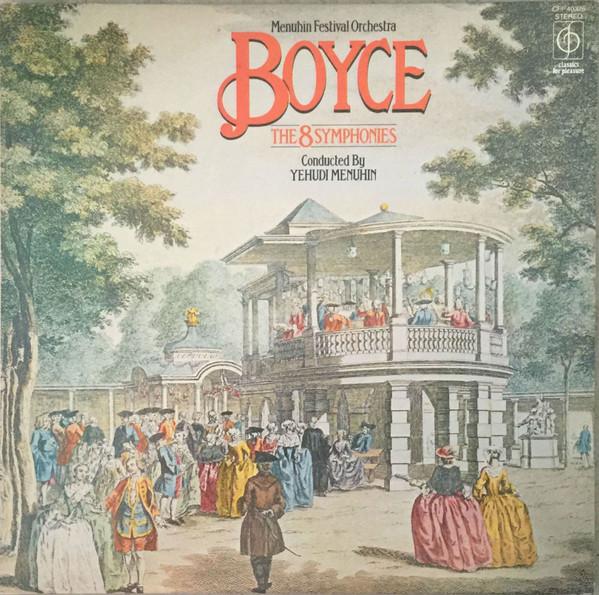 William Boyce, Menuhin Festival Orchestra, Yehudi Menuhin - The 8 Symphonies