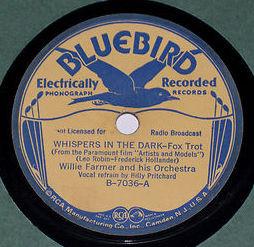 Willie Farmer And His Orchestra - Whispers In The Dark / Stop! You're Breakin' My Heart