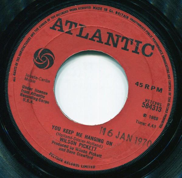 Wilson Pickett - You Keep Me Hanging On