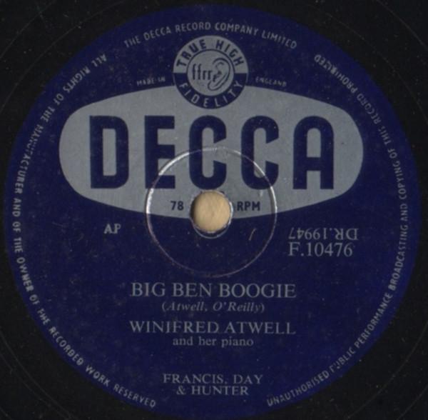Winifred Atwell - Big Ben Boogie / Winnie's Waltzing Rag