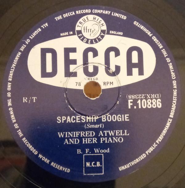 Winifred Atwell - Jane Street / Spaceship Boogie