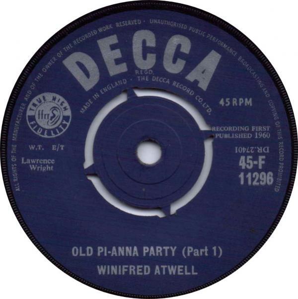 Winifred Atwell - Old Pi-anna Party Part 1
