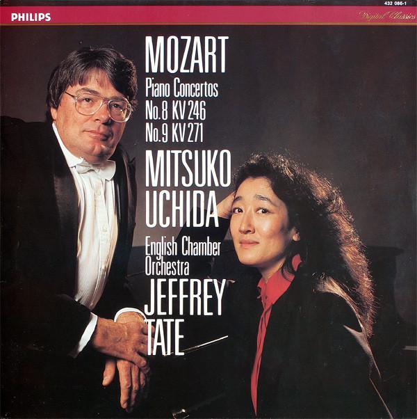 Wolfgang Amadeus Mozart, English Chamber Orchestra, Jeffrey Tate, Mitsuko Uchida - Piano Concertos No.8 KV 246 / No.9 KV 271