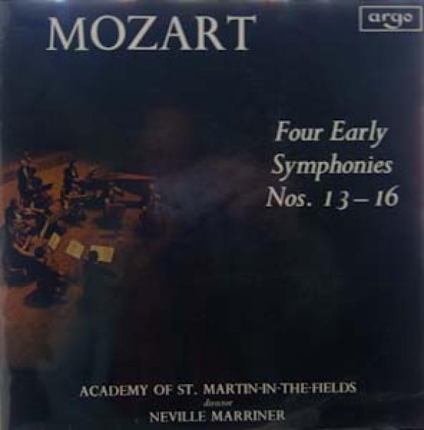 Wolfgang Amadeus Mozart, The Academy Of St. Martin-in-the-Fields, Sir Neville Marriner - Four Early Symphonies Nos. 13 - 16