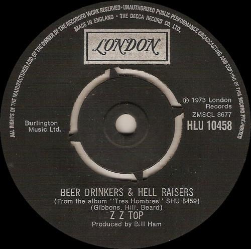ZZ Top - Beer Drinkers & Hell Raisers