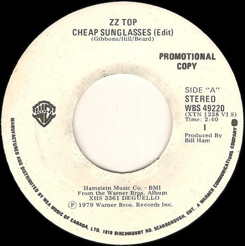 ZZ Top - Cheap Sunglasses