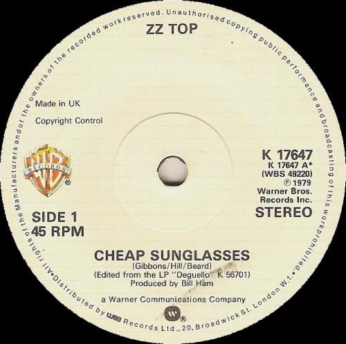 ZZ Top - Cheap Sunglasses